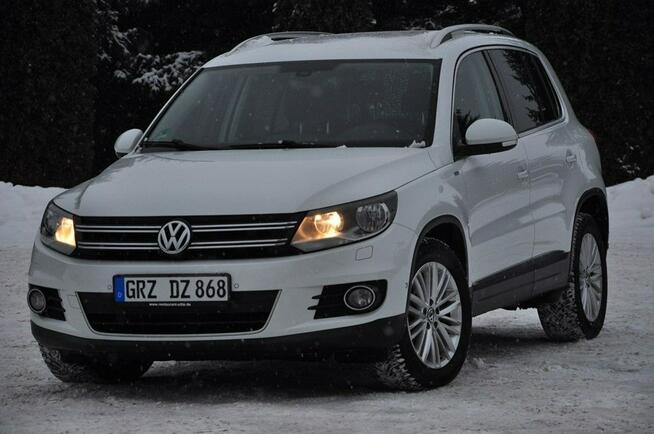 Volkswagen Tiguan 2,0 TDI 110KM Lift Navi Klimatron Alufelgi Webasto PDC Serwis z DE !!