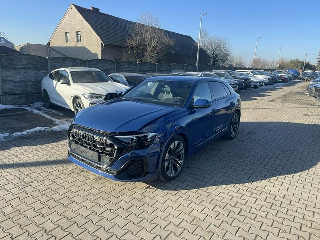 Audi Q8 S-line mHEV Quattro Pamięć Pneumatyka Kamery360 HAK 286KM