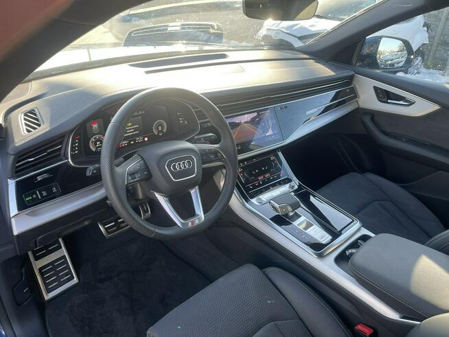 Audi Q8 S-line mHEV Quattro Pamięć Pneumatyka Kamery360 HAK 286KM