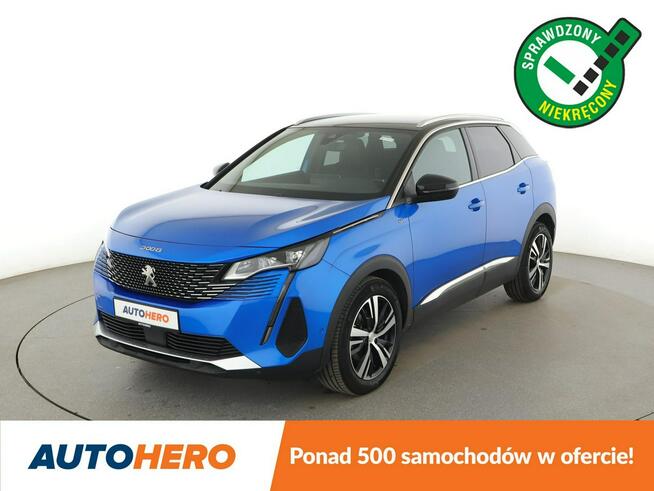 Peugeot 3008 automat full LED virtual cocpit półskóra navi kamera i czujniki parkow