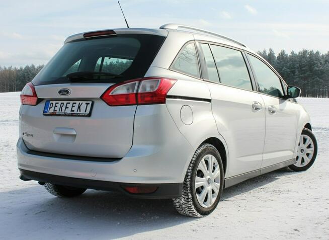 Ford Grand C-MAX 1.5 D 120 KM Automat NAVI Grzane FOTELE Tempomat MARTWE Pole SERWIS !
