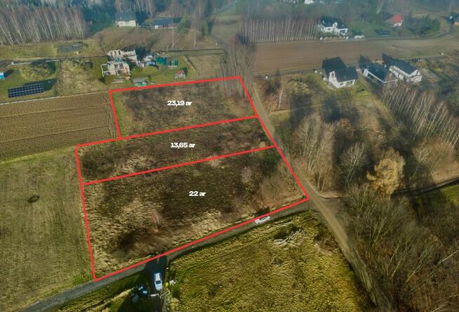 Działka budowlana Przytkowice gm. Kalwaria Zebrzydowska,