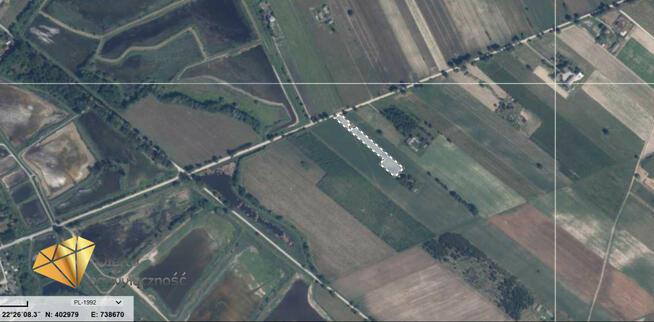 Działka budowlana Samoklęski-Kolonia Druga gm. Kamionka,