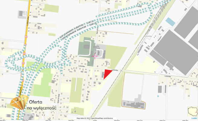 Działka inwestycyjna Niemce,