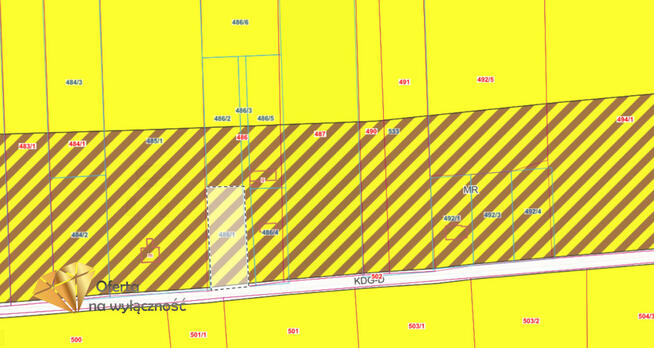 Działka budowlana Kolonia Kiełczewice Dolne gm. Strzyżewice,