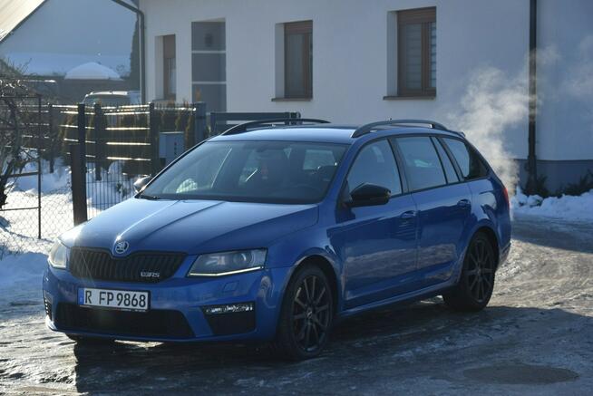 Škoda Octavia 2.0TDI RS 2016r/ Led/ Navi/ Skóra/ 2 KPL KÓŁ/ Oryginał lak Sprowadzony