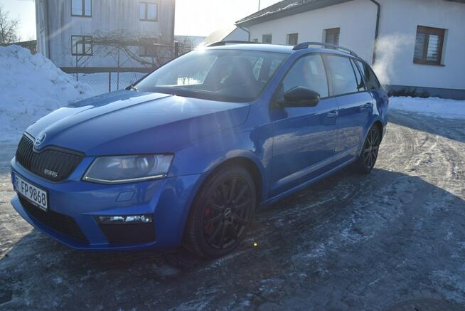 Škoda Octavia 2.0TDI RS 2016r/ Led/ Navi/ Skóra/ 2 KPL KÓŁ/ Oryginał lak Sprowadzony