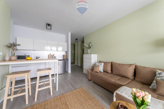 Mieszkanie z dużym tarasem 13m2, czynsz 350zł