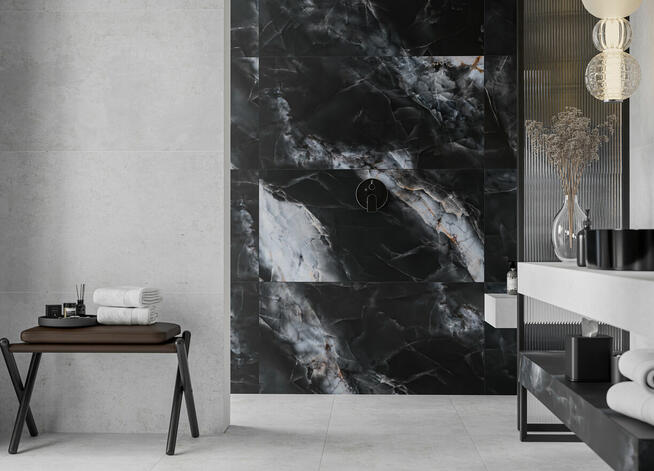 Płytki podłogowe łazienkowe salonowe Textural ice Cerrad