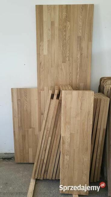 dębowe schody 100x30x4 klepka