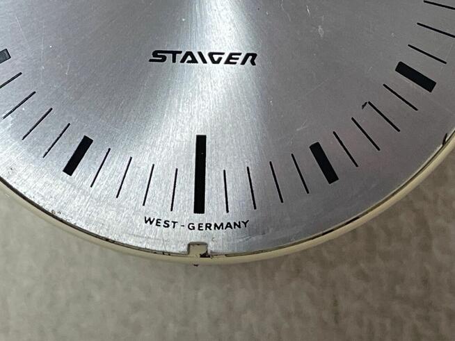 Stary zegar Staiger Quartz Exclusive West Germany sprawny