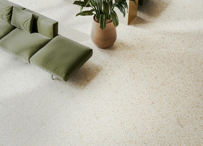 Płytki łazienkowe kuchenne kolorowe lastryko Arch beige gris