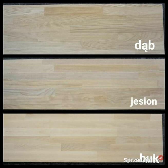 schody klepka/lite bukowe jesion dąb 100x30x4