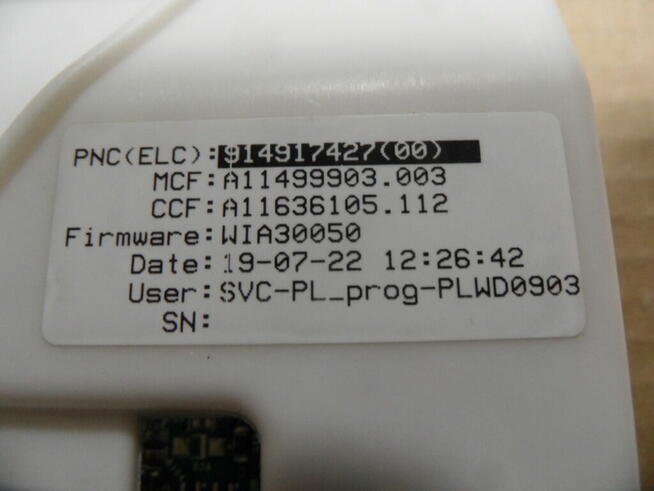 programator pralki electrolux EW6F448BUP 91491742700
