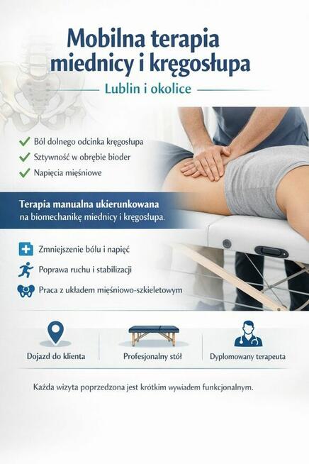 Mobilna terapia miednicy i kręgosłupa – Lublin i okolice