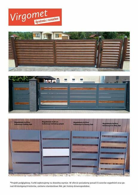 Brama dwuskrzydłowa 400x150 Panele Ogrodzenie Płot palisadowe