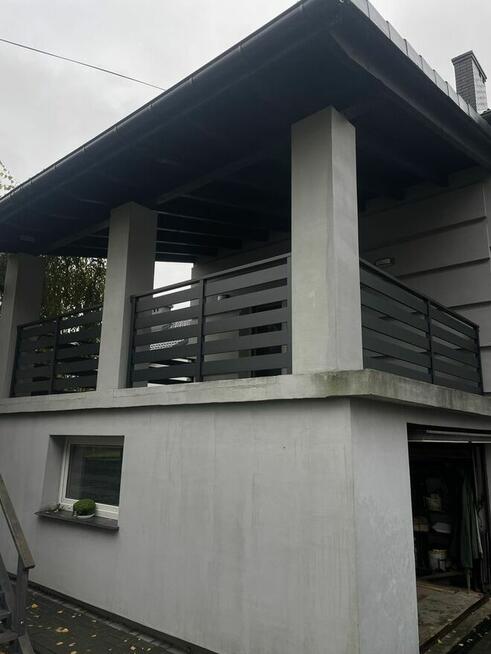 Balustrada Barierka Balkonowa Aluminiowa