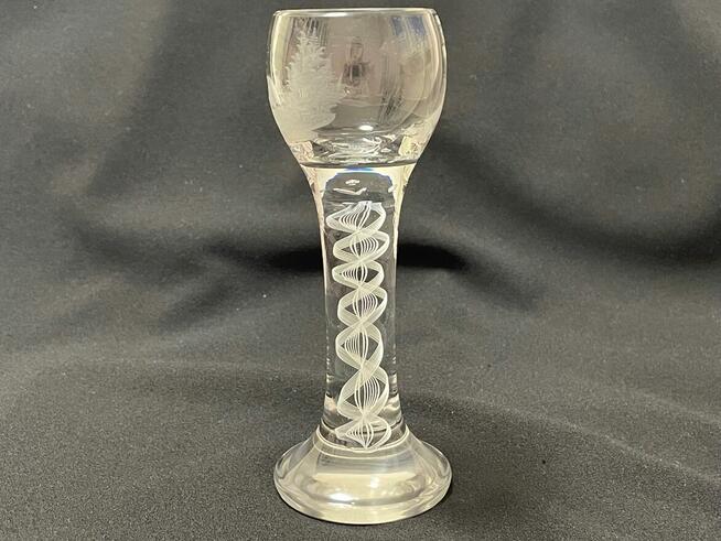 Kielich kieliszek Dzik Huta Szkła Józefina Josephinenhutte
