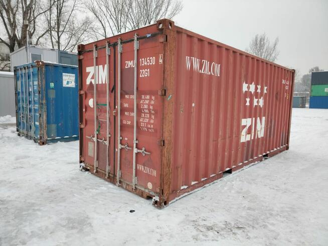 Kontener morski 20 DV / 6 metrów, używany