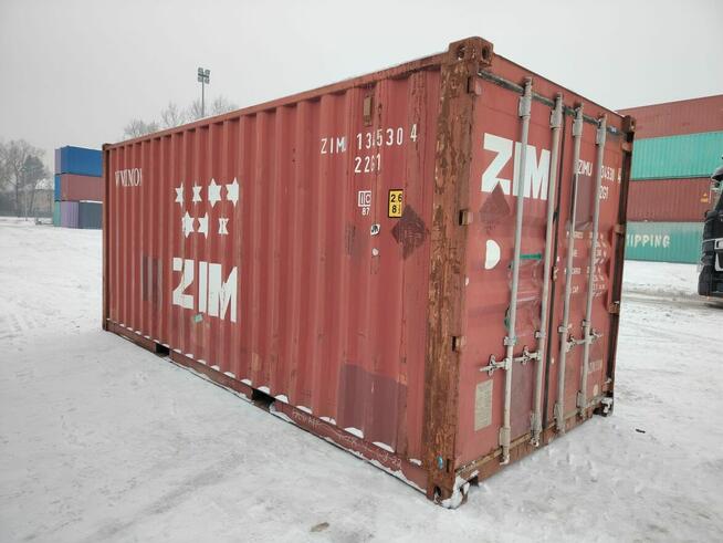 Kontener morski 20 DV / 6 metrów, używany