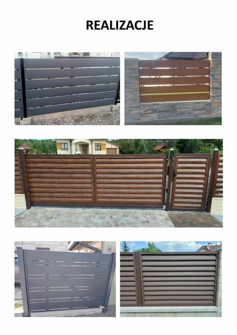 Furtka Bramka 150x100 Żaluzja płot ogrodzenie panel
