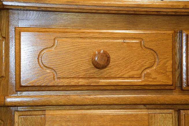 komoda dębowa - jak nowa