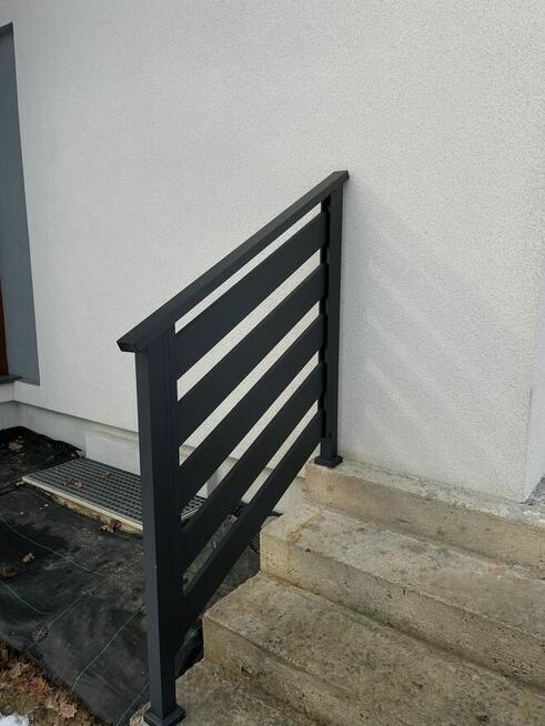 Balustrada Barierka Balkonowa Aluminiowa