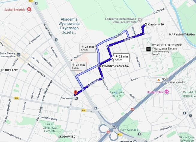 Mieszkanie Warszawa gm. Bielany Bielany, Klaudyny