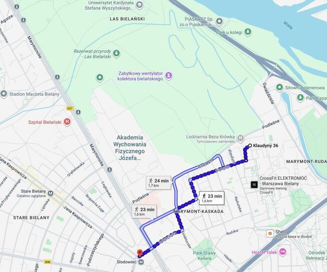 Mieszkanie Warszawa gm. Bielany Bielany, Klaudyny