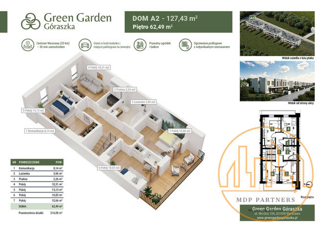 Dom Góraszka gm. Wiązowna, Kaczeńców