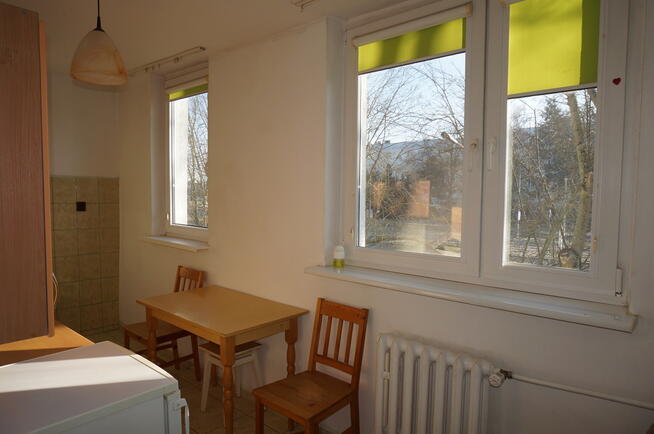 Przestronna kawalerka w bloku na 1 p. na Górczynie