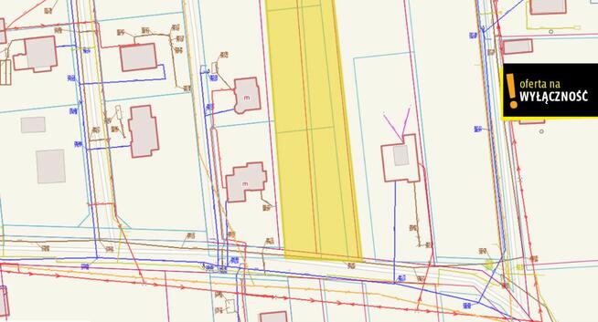 Działka budowlana Ćmińsk gm. Miedziana Góra, Światełek