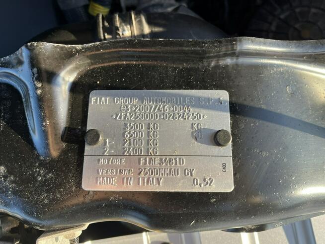 Fiat Ducato 2.3/130KM Skrzynia + Stelaż i Plandeka