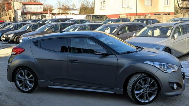 Hyundai Veloster 1.6T-GDi*186PS*OPŁACONY Bezwypadkowy Klima Navi*Serwis*GWARANCJA24 M