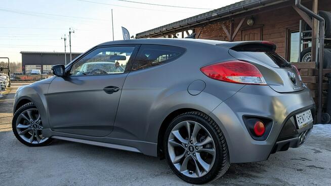 Hyundai Veloster 1.6T-GDi*186PS*OPŁACONY Bezwypadkowy Klima Navi*Serwis*GWARANCJA24 M