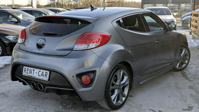 Hyundai Veloster 1.6T-GDi*186PS*OPŁACONY Bezwypadkowy Klima Navi*Serwis*GWARANCJA24 M