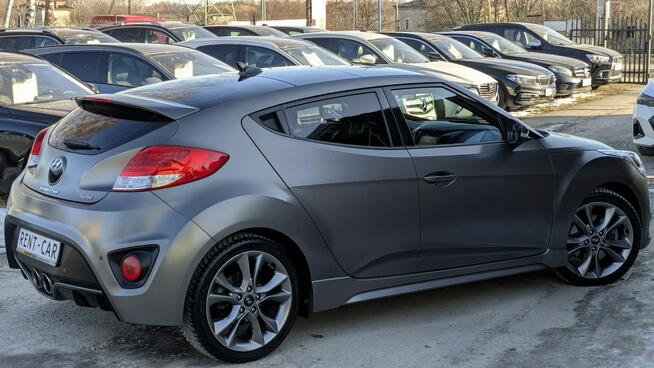Hyundai Veloster 1.6T-GDi*186PS*OPŁACONY Bezwypadkowy Klima Navi*Serwis*GWARANCJA24 M