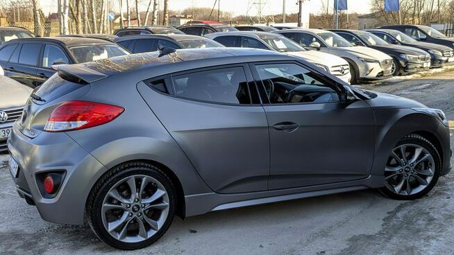 Hyundai Veloster 1.6T-GDi*186PS*OPŁACONY Bezwypadkowy Klima Navi*Serwis*GWARANCJA24 M