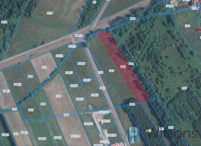 Działka budowlana Postoliska gm. Tłuszcz, 11 Listopada