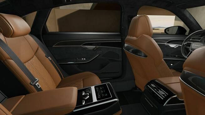 Audi A8 Lang_OśSkrętna_HeadUp_Masaże_Wentylacja_Webasto_B&O_HomeLink_S Line_FV