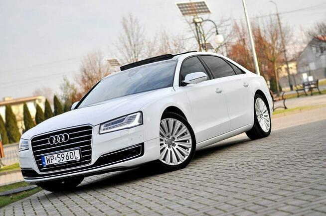 Audi A8 4.0T 435KM LONG Quattro Dociągi_Full Opcja
