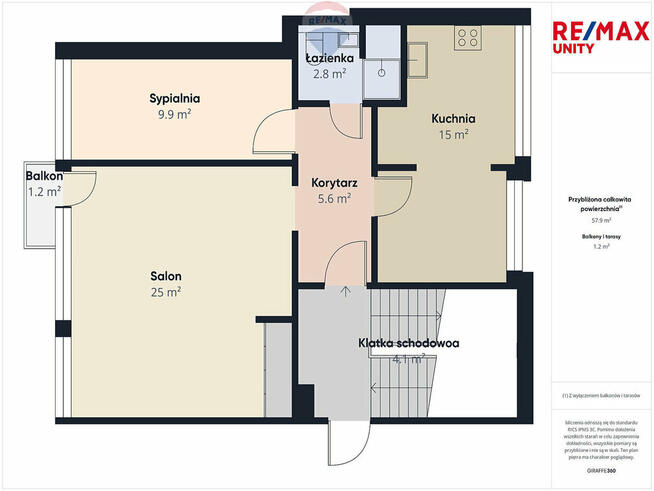 OSZCZĘDŹ NA STARCIE! | 58 m² | 1. Piętro