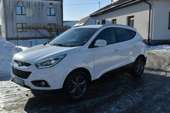 Hyundai ix35 2.0D 4x4/ Navi/ Kamera/ Led/ 157 TYS KM/ 2014r/ Serwis/ Sprowadzony