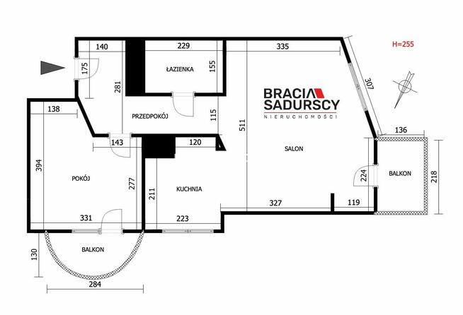 Mieszkanie Kraków Dębniki, Kliny, Bartla