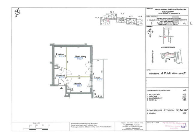 Mieszkanie Warszawa gm. Mokotów Mokotów, Aleja Polski Walczącej