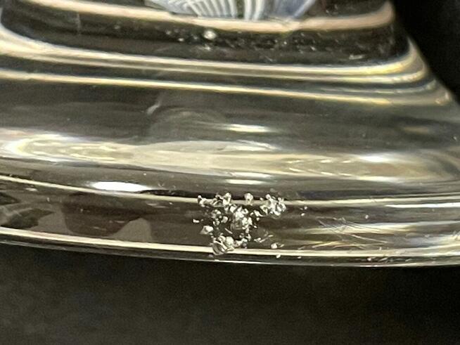 Kielich kieliszek Dzik Huta Szkła Józefina Josephinenhutte