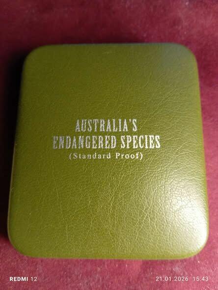 1995 - moneta Wybita w Królewskiej Mennicy Australijskiej