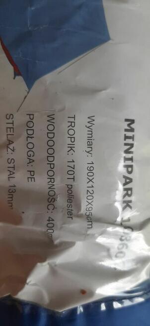 Namiot dwuosobowy.