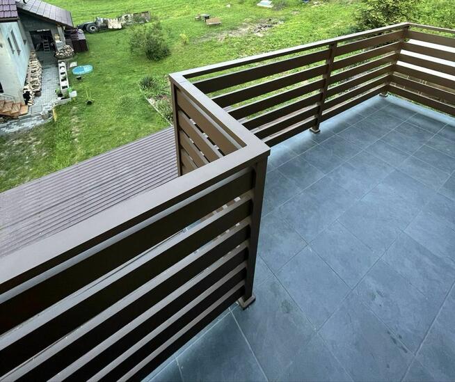 Balustrada Balkonowa Aluminium