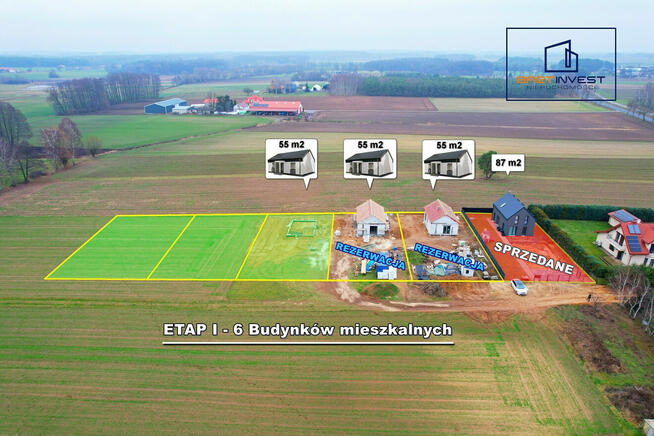 Nowoczesne domy na sprzedaż - ETAP I